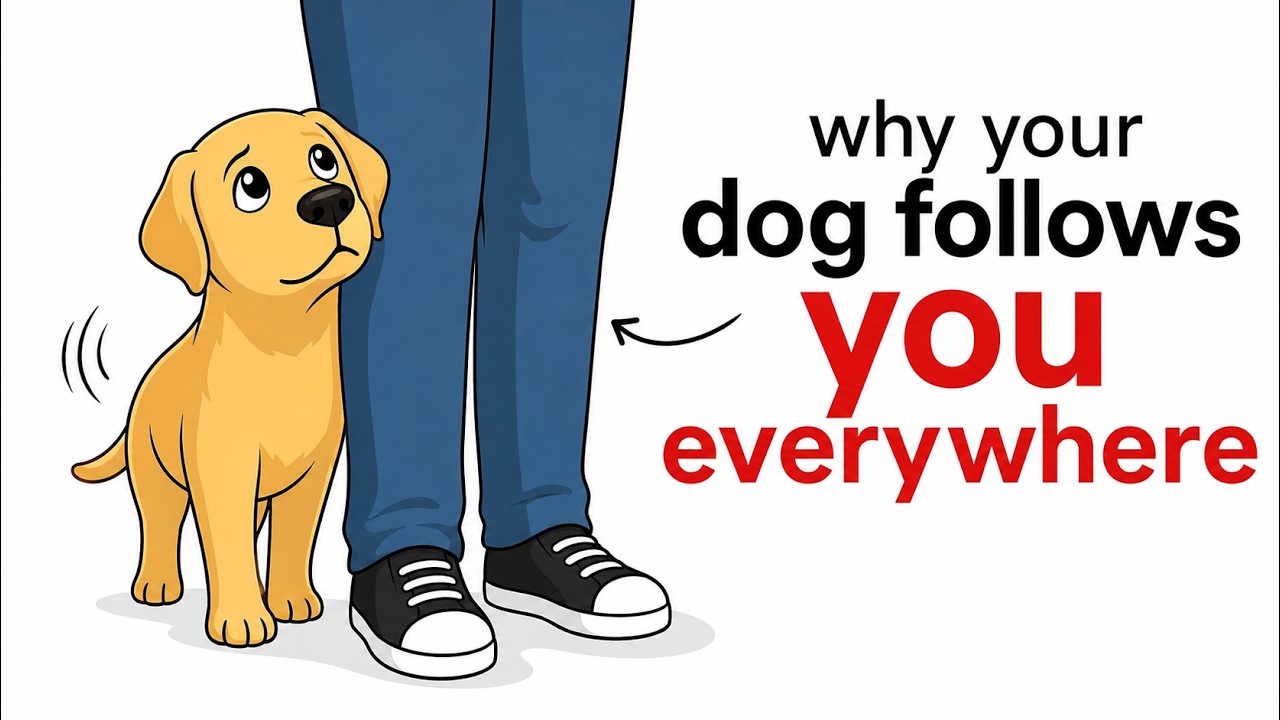Why Your Dog Follows You Everywhere? (The Science Explained)