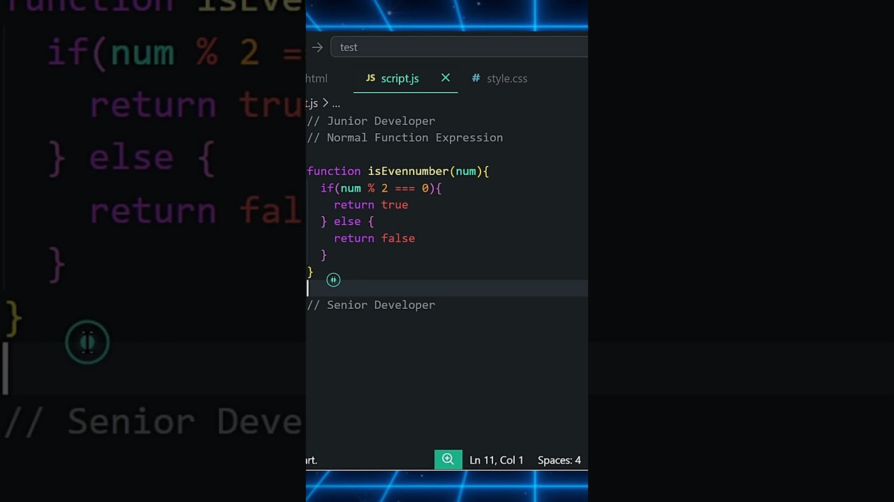 Junior 👶 vs Senior 👴: The Evolution of Code