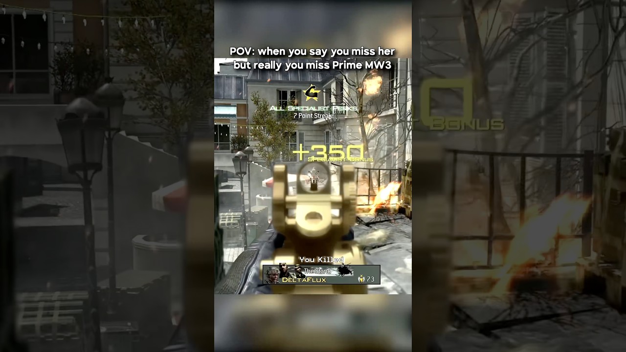 I miss prime MW3 #callofduty #nostalgia