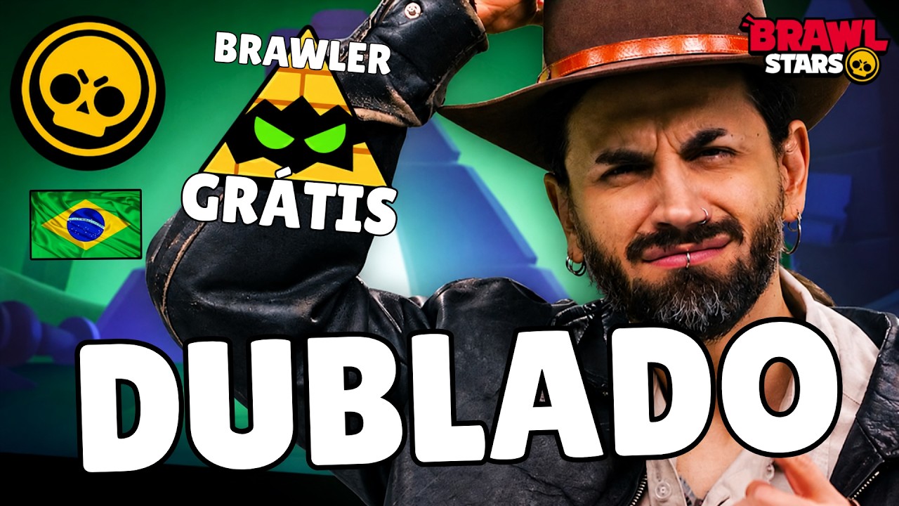 BRAWLER GRÁTIS, NOVO EVENTO FUGA da PIRÂMIDE DUBLADO PT-BR!