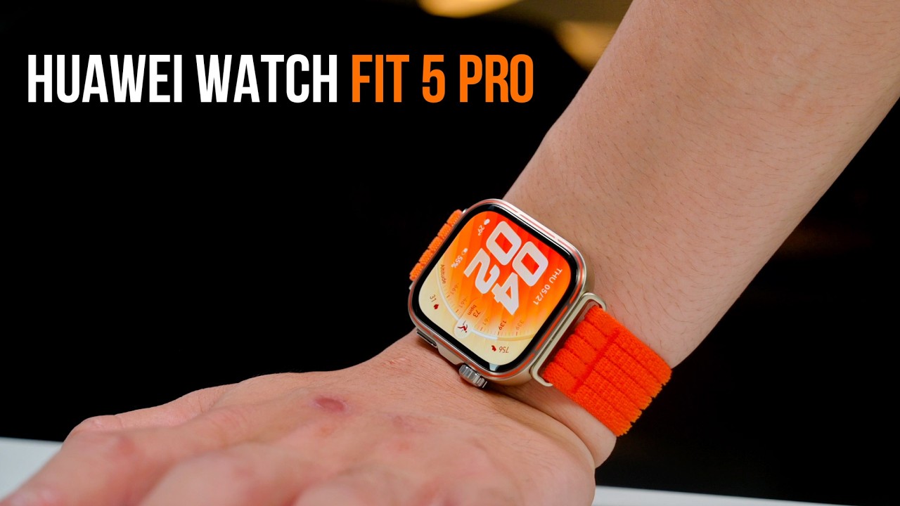 Đánh giá nhanh Huawei Watch Fit 5 Pro: Tập trung cho sức khoẻ nhiều hơn.