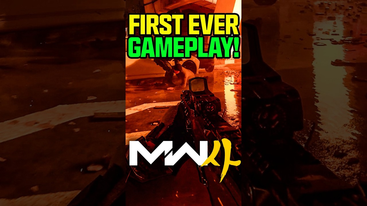 FIRST LOOK at Modern Warfare 4 Campaign Gameplay!