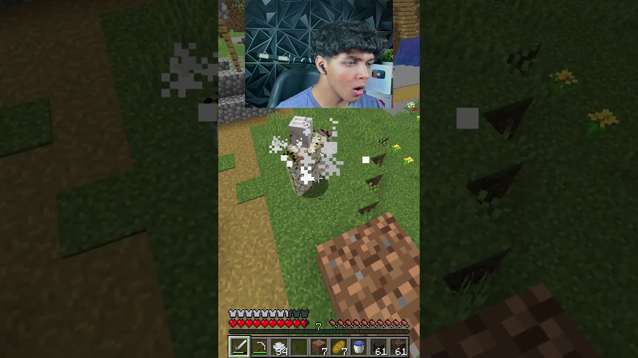 EL GOLEM COMETIO EL PEOR ERROR... #minecraft #shorts