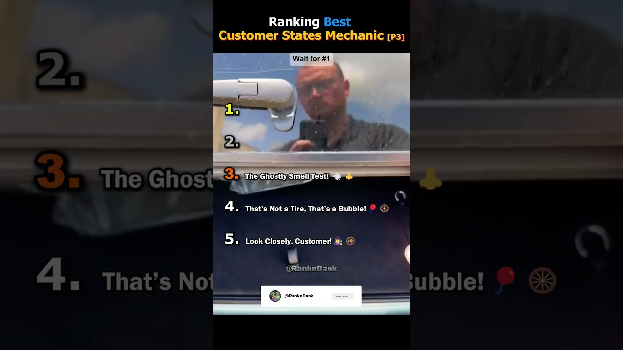 Ranking Top 5 Funniest Customer States Mechanic Moments Ever! [PART3]