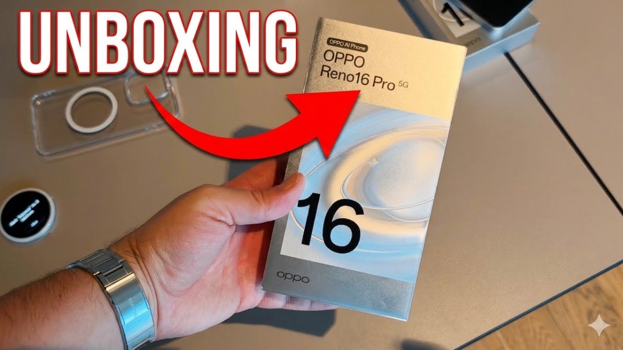 ¡BRUTAL! 📦 Unboxing OPPO Reno16 Pro 5G: ¿El nuevo REY de la gama media?