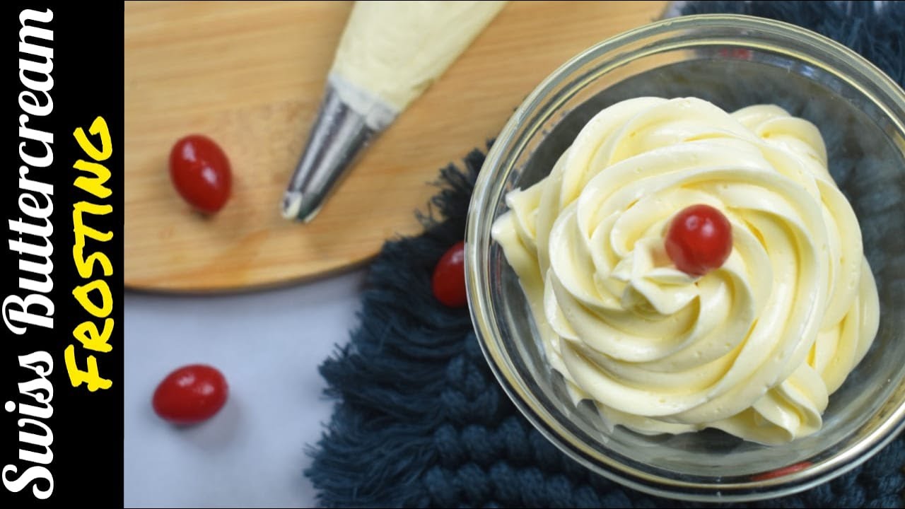 The Perfect Swiss Meringue Buttercream Frosting Recipe || How to make Swiss Meringue Buttercream ||
