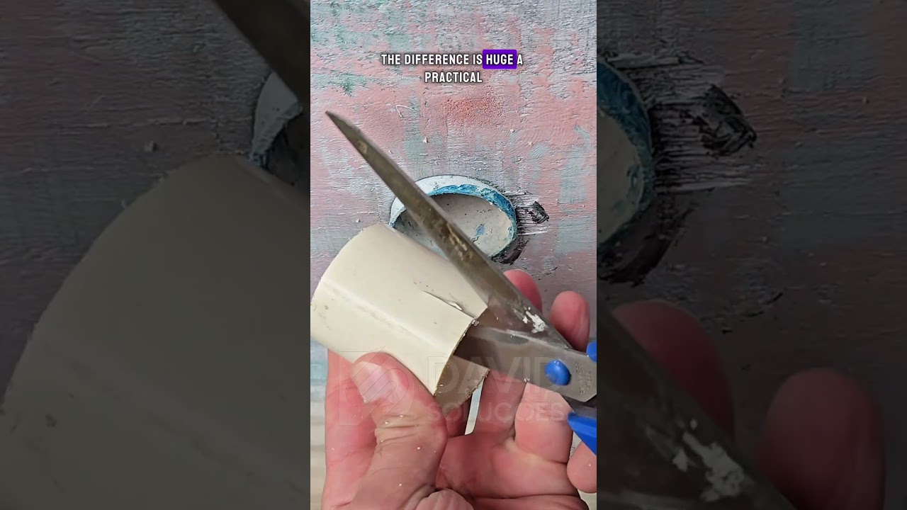 Never struggle with pipe joints again  #WorkshopUSA #PlumbingHack #SmartFix