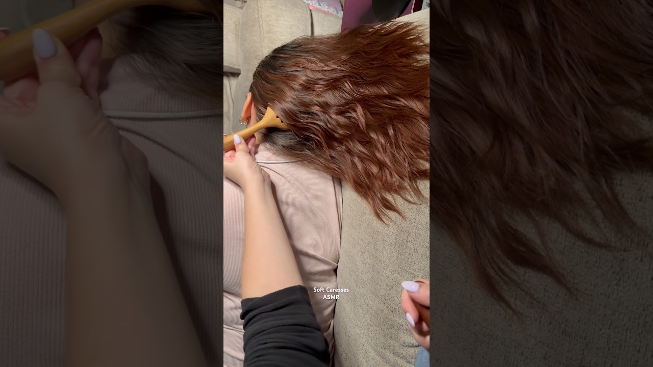 ASMR | Scalp scratches and hair play #scratching #asmrhair #asmrsound #asmrsleep