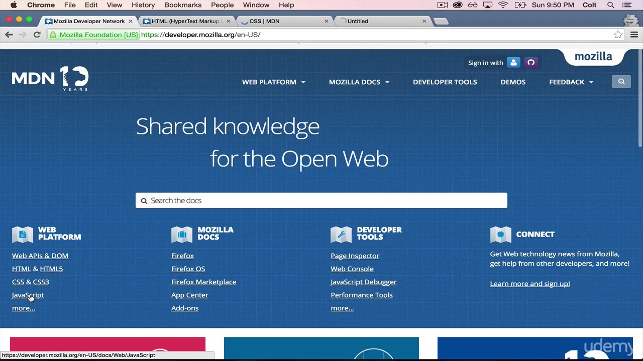 Introduction to MDN