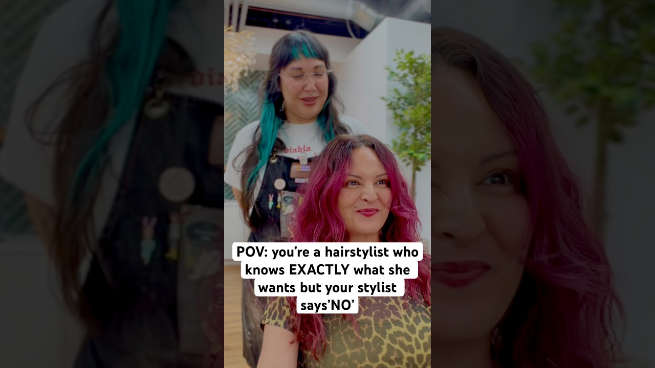 The worst kind of client is a hairstylist - True or False? #hairconsultation