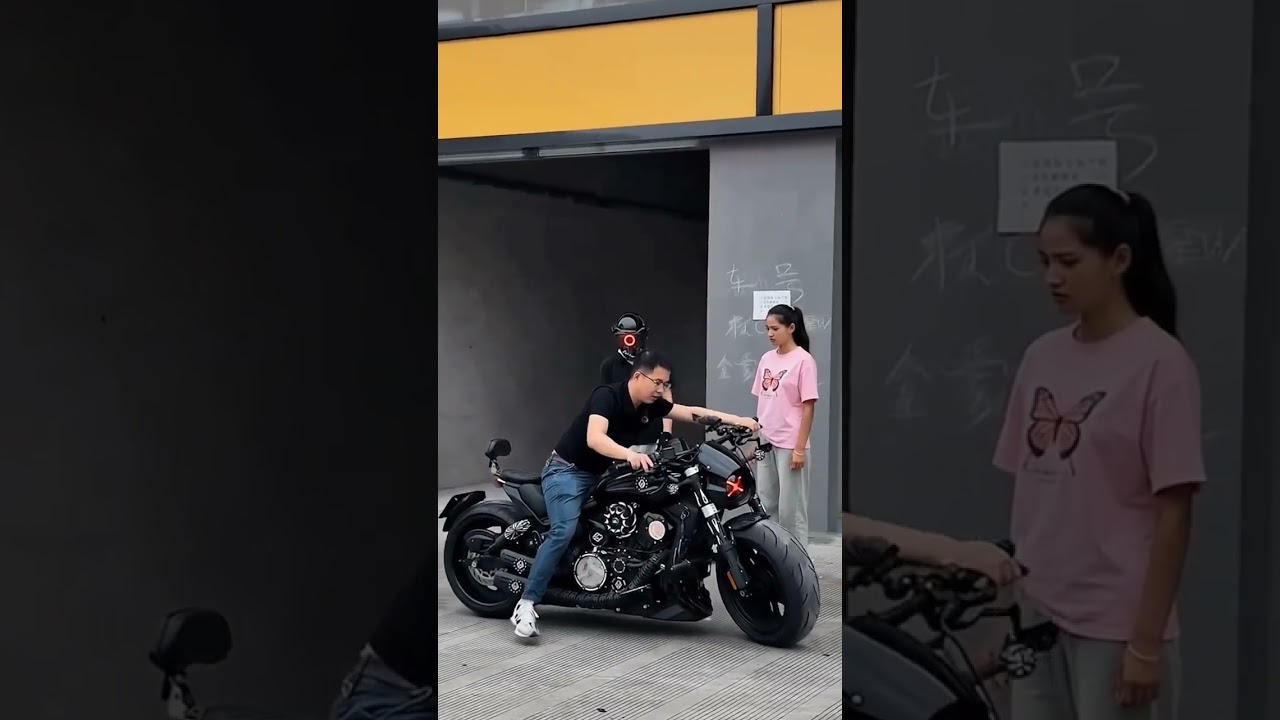Handling the BENDA Beast#bendamotorcycles #blackflag500#cruiser#motorcycle#shorts