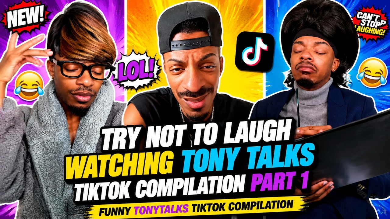 Try Not To Laugh Watching Tony Talks TikTok | Funny TonyTalks TikTok Compilation Part 1
