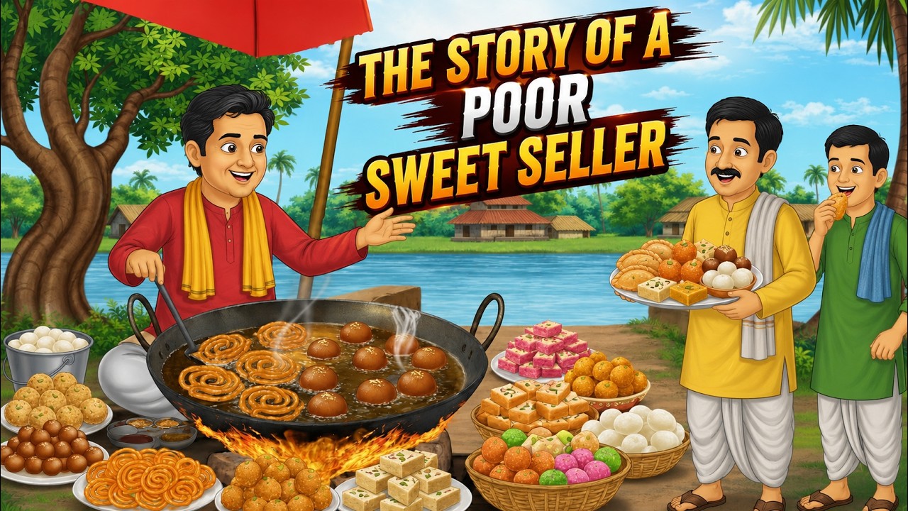 Honest Sweet Seller | Be kind | Moral Stories in English | Life Lesson | Learn English | Story