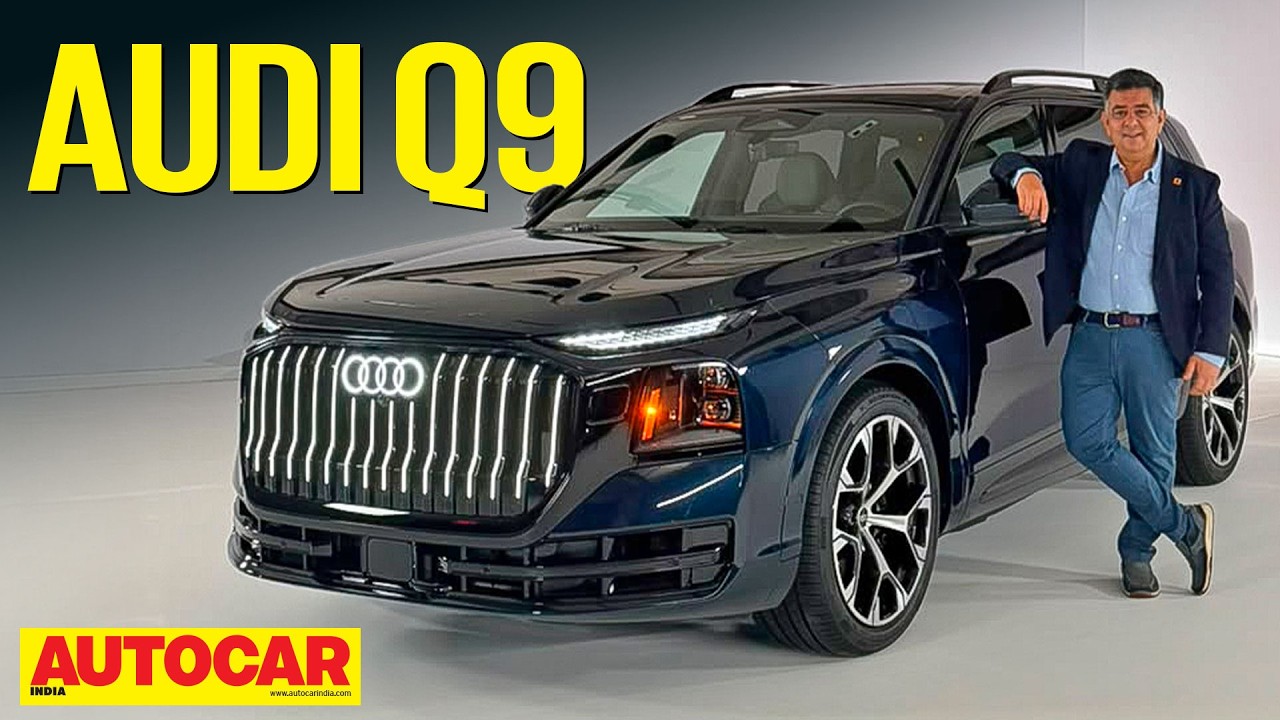 Audi Q9 - XL-sized flagship SUV to rival the X7 and GLS | First Look | Autocar India