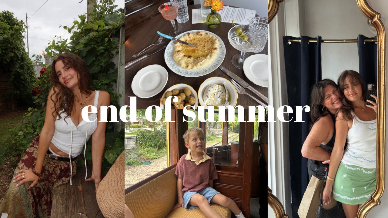 VLOG | Ren Fair, MN Food spots & last of summer!