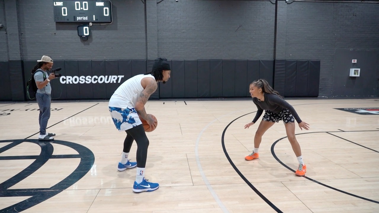 1V1 Against D1 Female Hooper itspikaaa 2026!