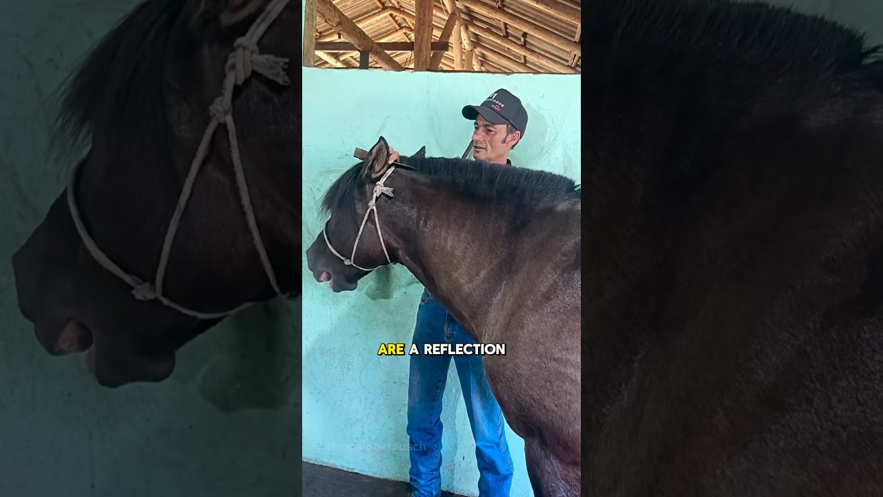 🐎 This Horse Stays Completely Calm While Getting The Perfect Haircut👏🏻 ‼️