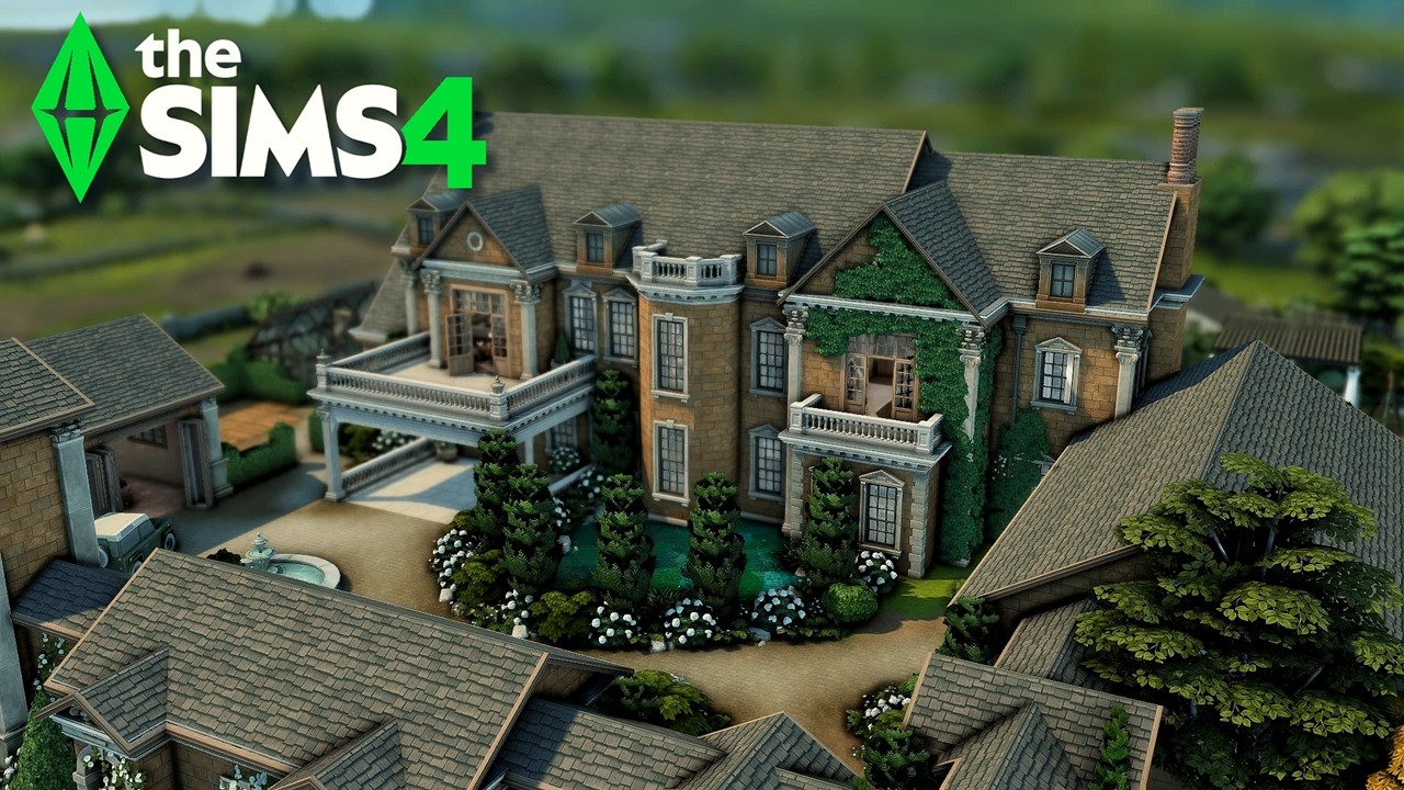 HUGE Family Estate  🏛️| PART 2 | The Sims 4