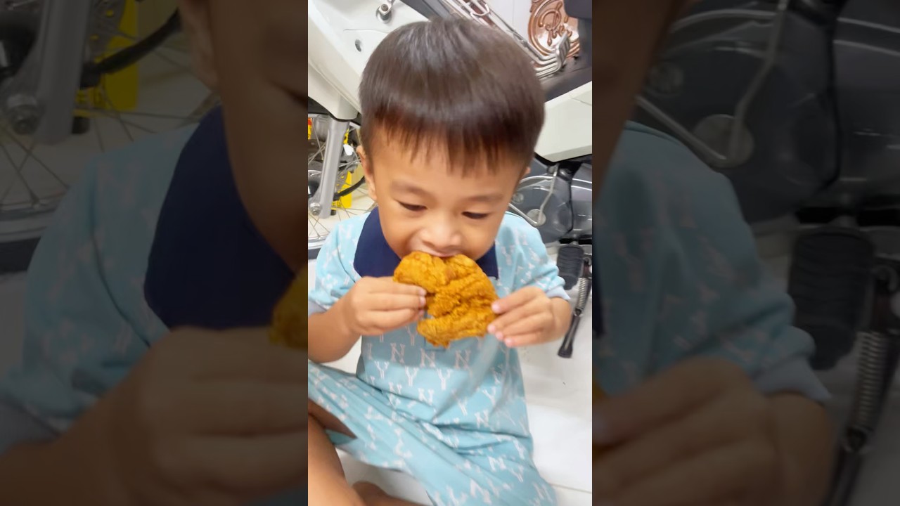 ăn gà rán ngon tuyệt #shortvideo #funny #anuong #ihavethisthingwithplants
