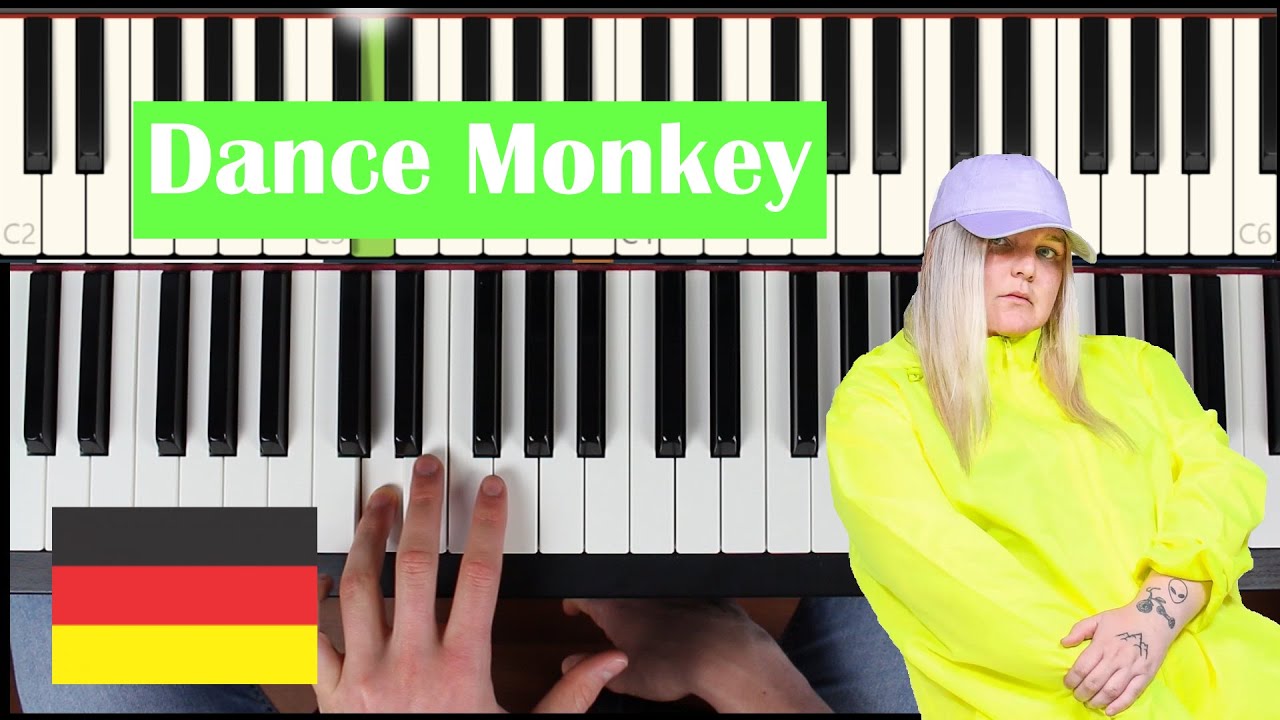 Dance Monkey-Piano Tutorial Deutsch-Einfach