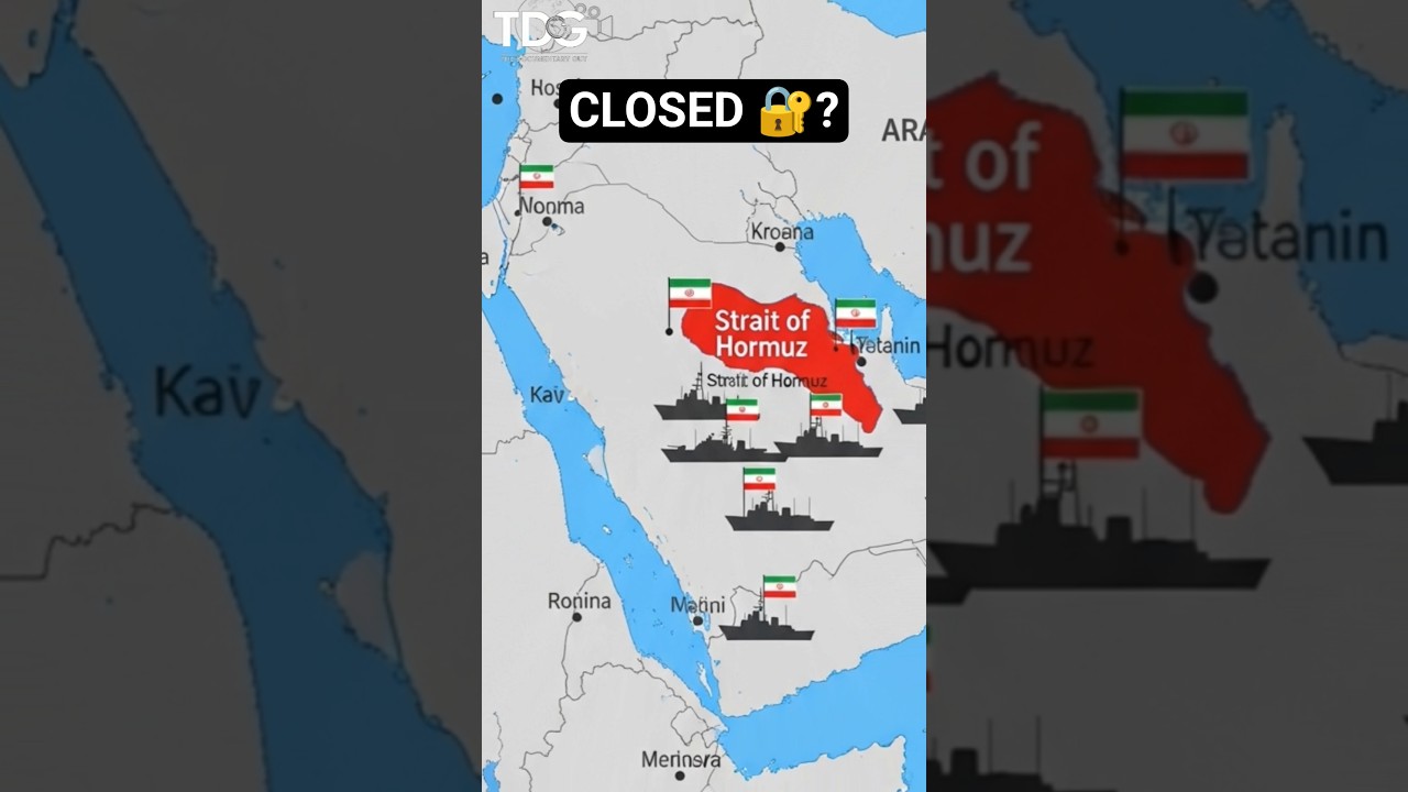 Agr strait of Hormuz band hojye to Kiya Hoga..?😦 #geopolitics #shorts #straitofhormuz #iran