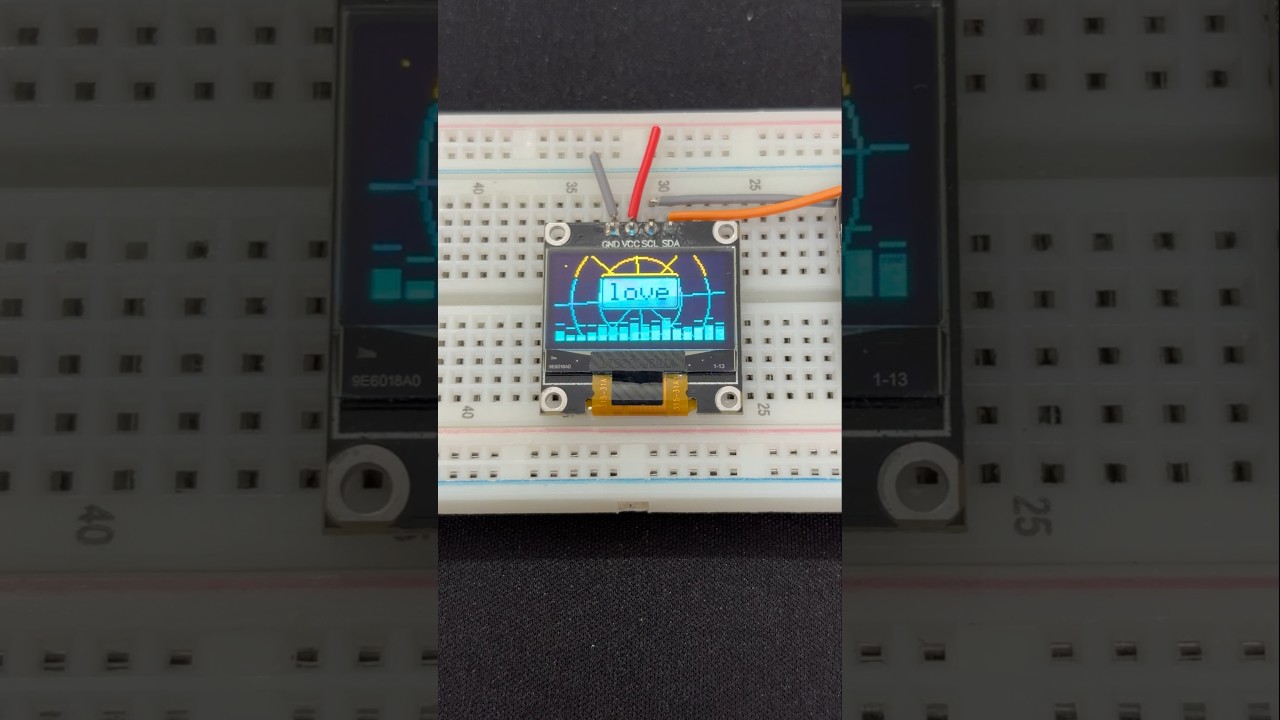 🤯 This Tiny Screen Dances to Music