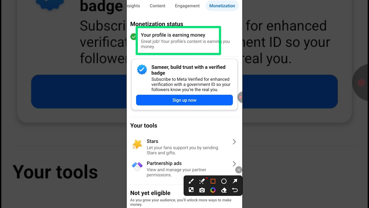 your profile is earning money facebook ✅ facebook se paise kaise kamaye  2025 Facebook monetization