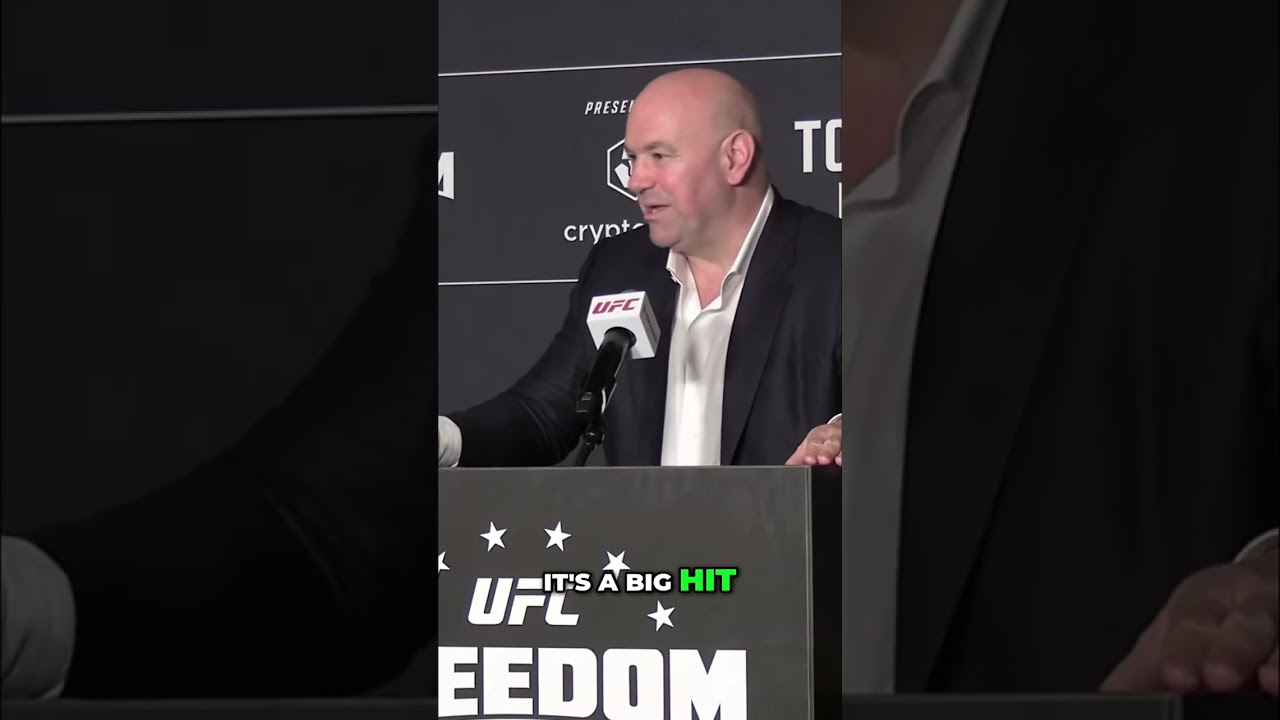 Dana White Confirms Arman's Friend Won HUGE Bet! #shorts