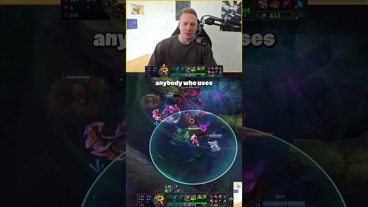 League of Legends player encounters alpha male