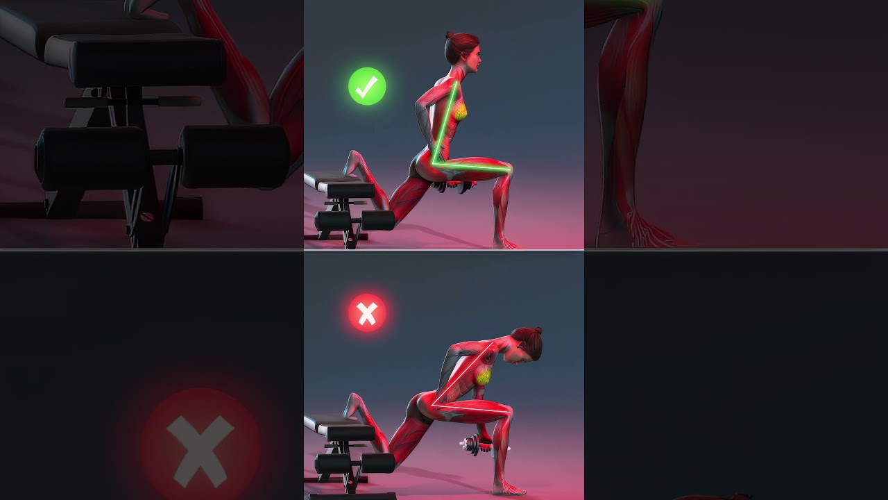 Learn how to do Bulgarian Split Squats right!