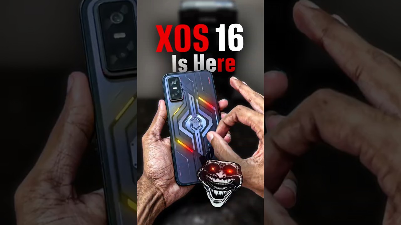 XOS 16 Is Here🚀 Infinix GT 30 Pro #shorts #infinixgt30pro #infinix