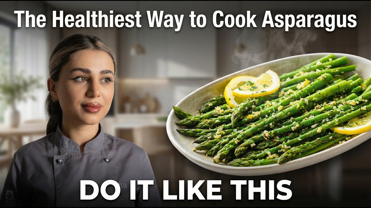 🍋The Healthiest Way to Cook Asparagus🥙