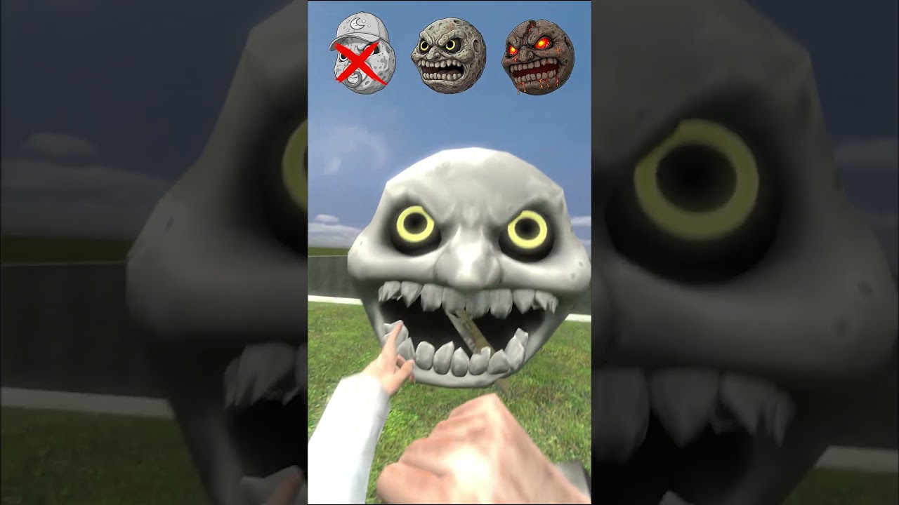 Все ANGRY MOON vs Яма ЧЕЛЛЕНДЖ от Первого Лица #gmod #sfm