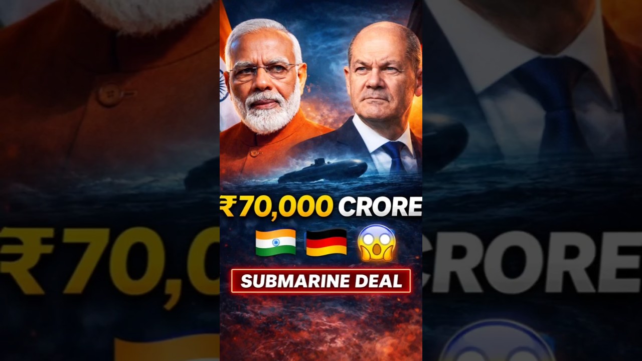 Why India Is Spending ₹70,000 Crore on Submarines...