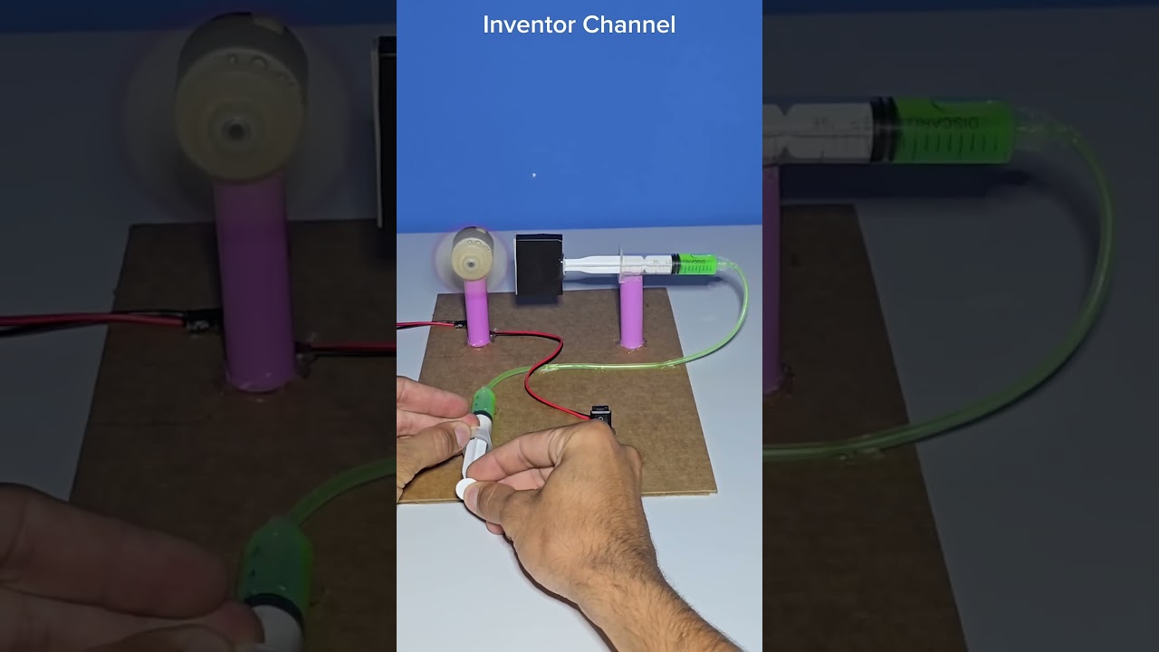 Science project for class 8th students working model Easy science project with motor
