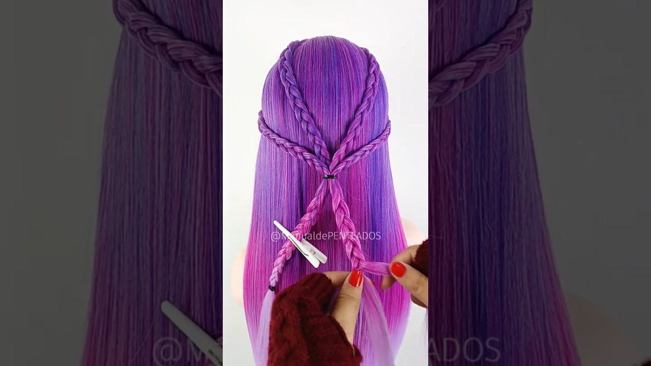 Children's hairstyle for school 🎀  #braids #beauty #hair #viral #hairstyles