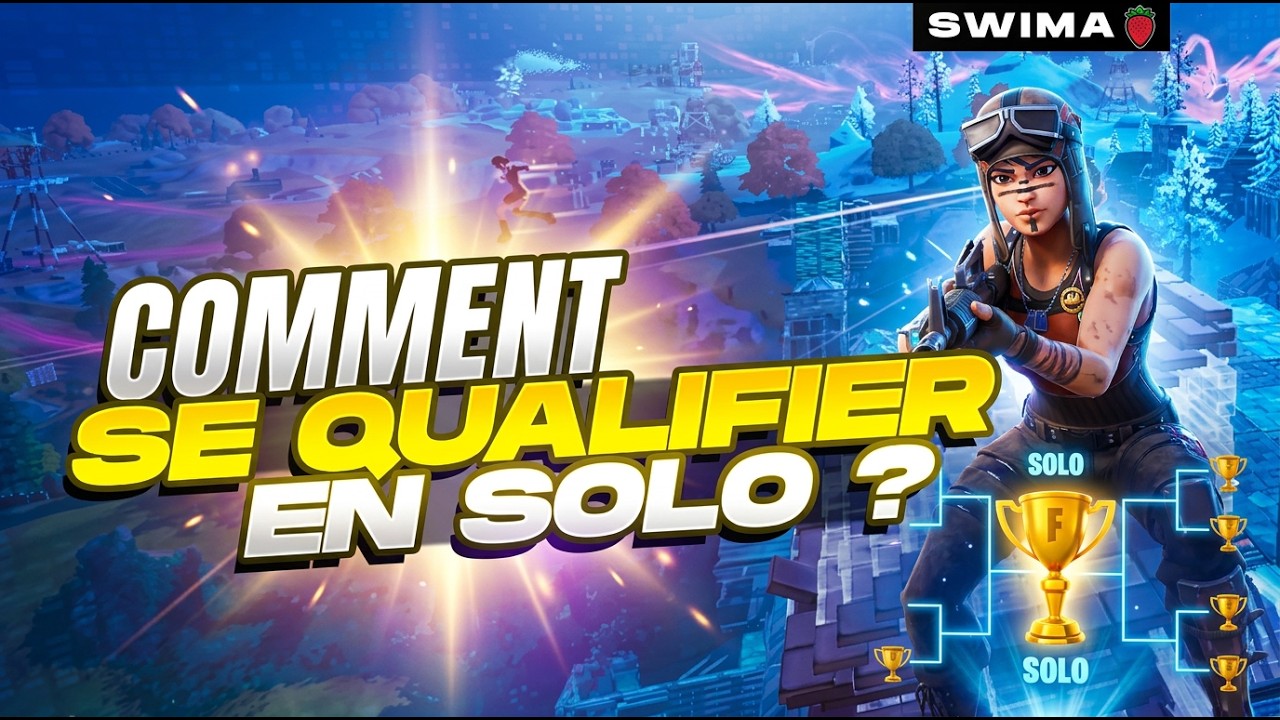 Comment se qualifier en finale sans être un PRO - Fortnite Tournoi Solo
