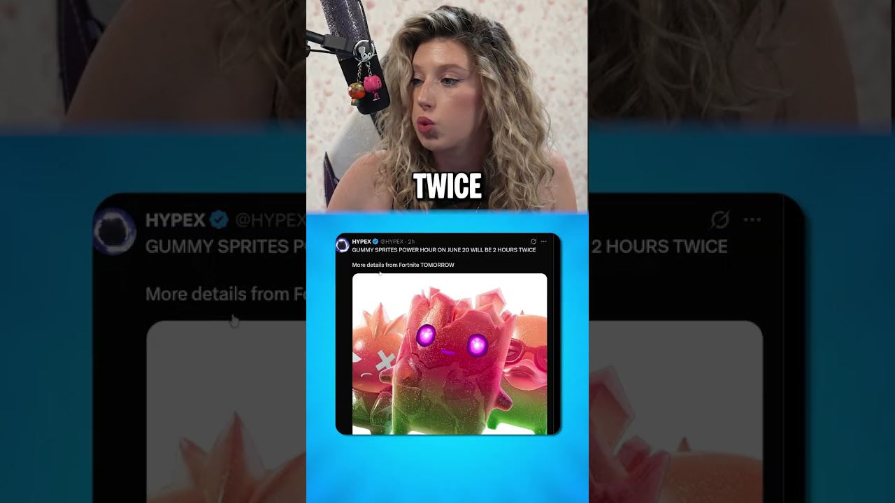Gummy Sprite Power Hour! ‼️‼️ #fortnite #gaming #happyhappygal #fortniteclips #fortnitememe