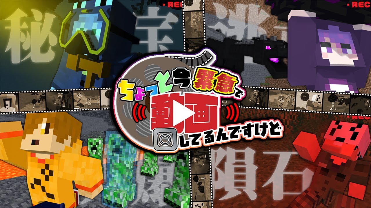 【マインクラフト】ちょっと今緊急で動画回してるんですけど【日常組】