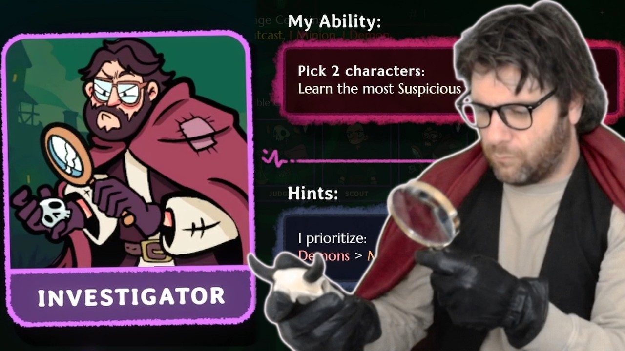 I'M IN DEMON BLUFF! (New Investigator Role!)