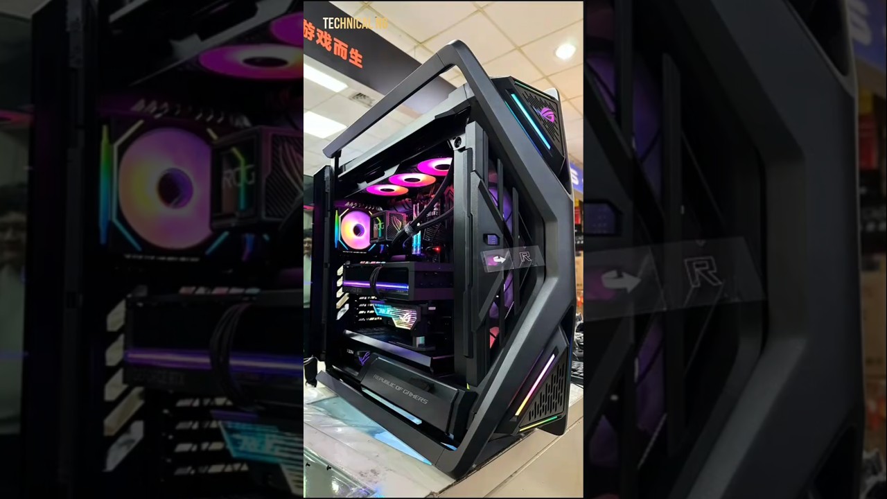 🔥🔥 Ultimate PC Build Asus GR701🤑🤑 AMD R9 9950X3D2 + RTX 5090 #amd #R9 #9950X3D2 #rtx5090 #4kgamingpc