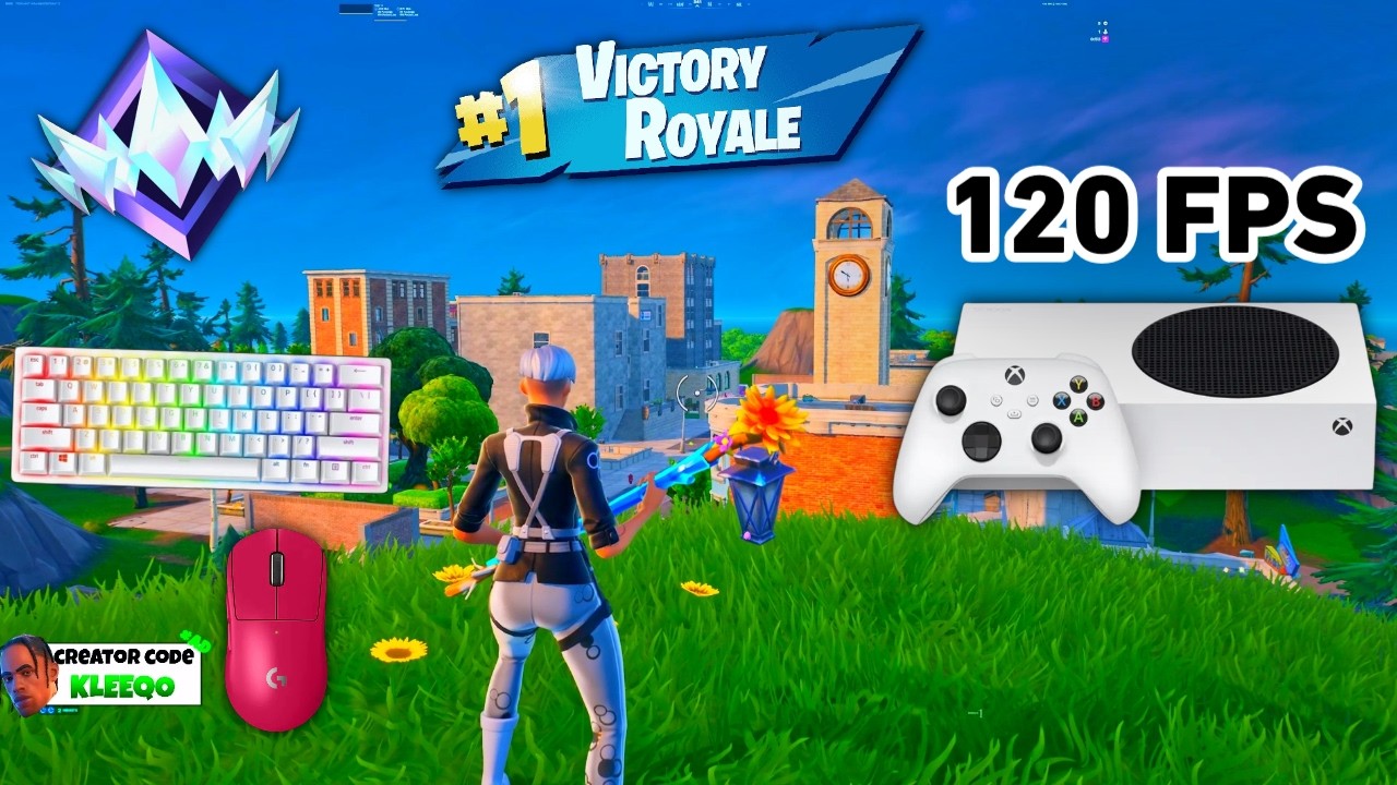 Fortnite Unreal Ranked Reload On Xbox Series S | Keyboard & Mouse Gameplay | 120 FPS | 4K