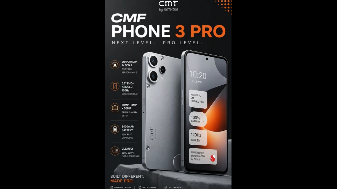 CMF Phone 3 Pro || link in discussion || #moblie #smartphone #tech #technology #motomobiles