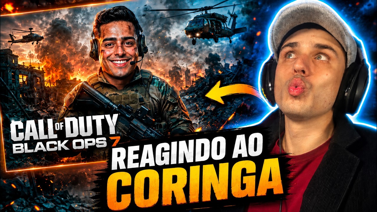 Reagindo ao CORINGA jogando Call of Duty Warzone