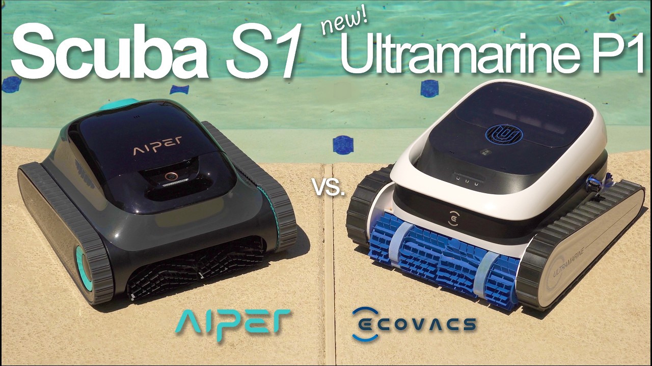 NEW ECOVACS ULTRAMARINE P1 vs. Aiper Scuba S1! Not Even Close!