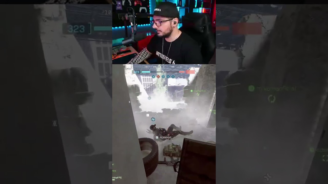 🤣O cara ficou CHOCADO! | #battlefield6 #bf6 #shorts #meme