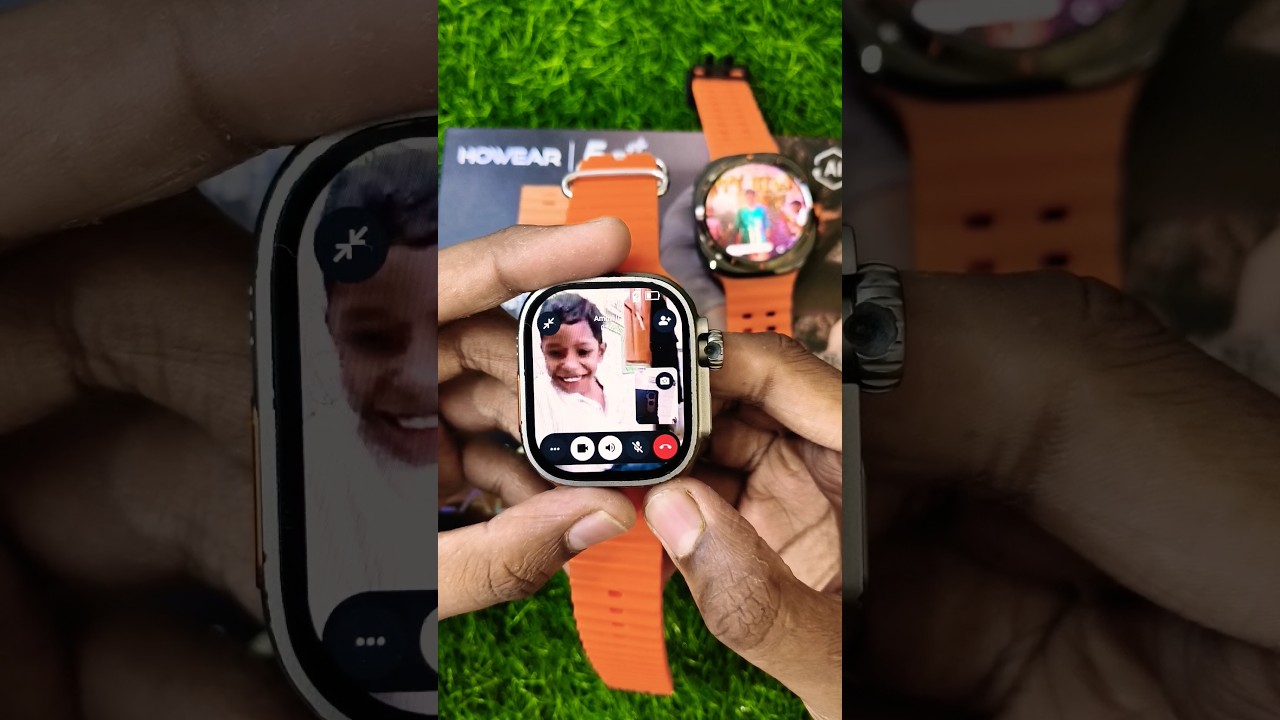 T800+HW S-12🔥ultra smart watch⌚main WhatsApp Video calling kese kare #shorts #hmtwatches #applewatch