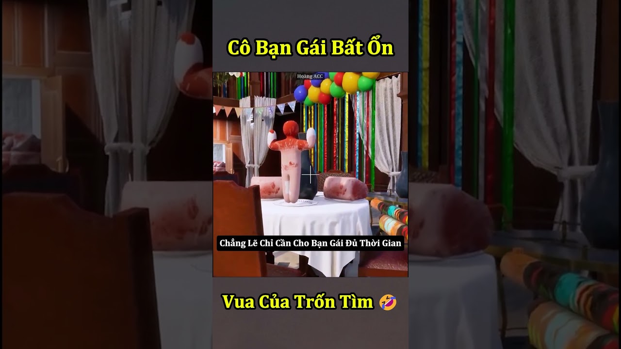 Bạn Gái Tôi Là Thiên Tài Trốn Tìm Trong Game 🤣 #shorts