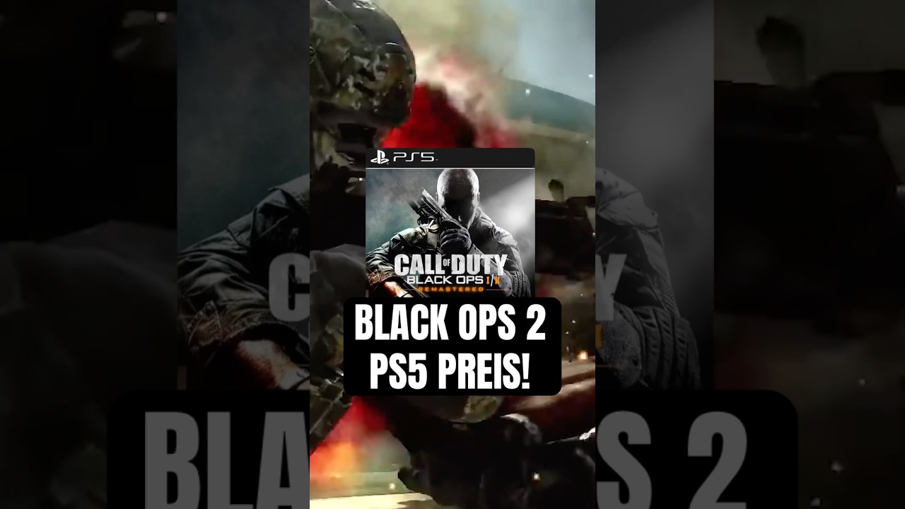 BLACK OPS 2 PS5 PREIS BEKANNT? #gaming #callofduty #shorts