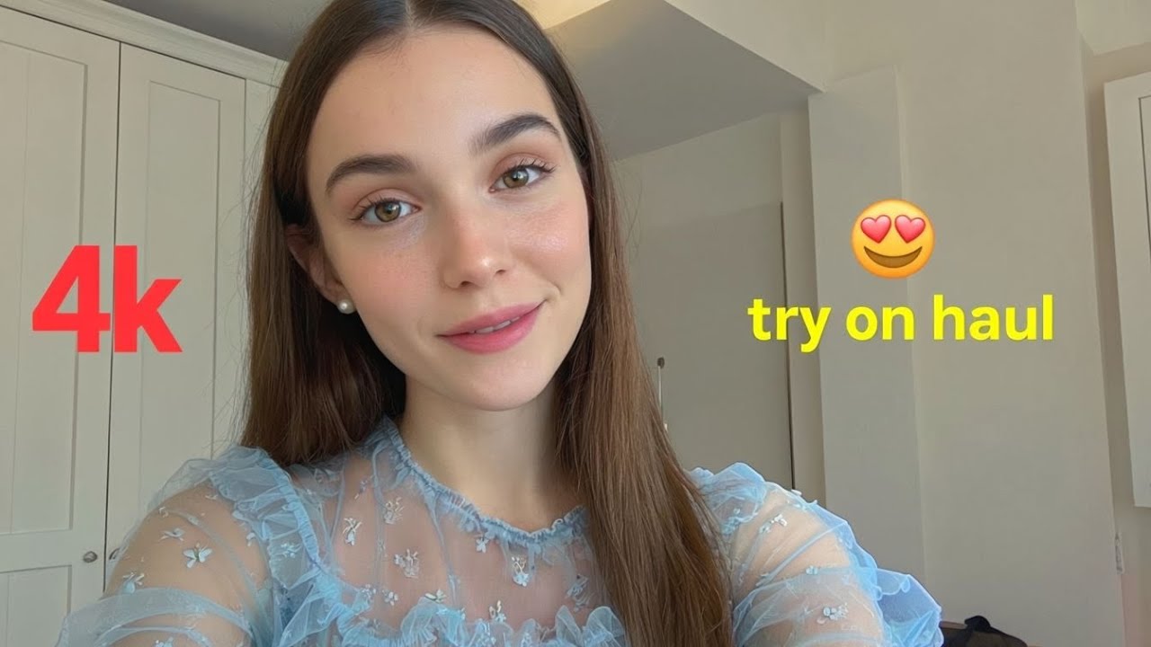 4K Shein Bikini Try On Haul | See Through Lingerie & Transparent Dresses Haul